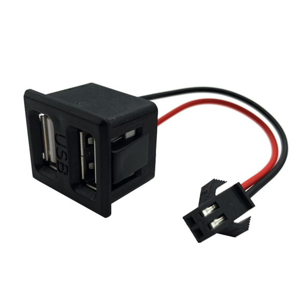 USB-гнездо типа C, двухслойное гнездо, зарядное устройство для лампы с ...