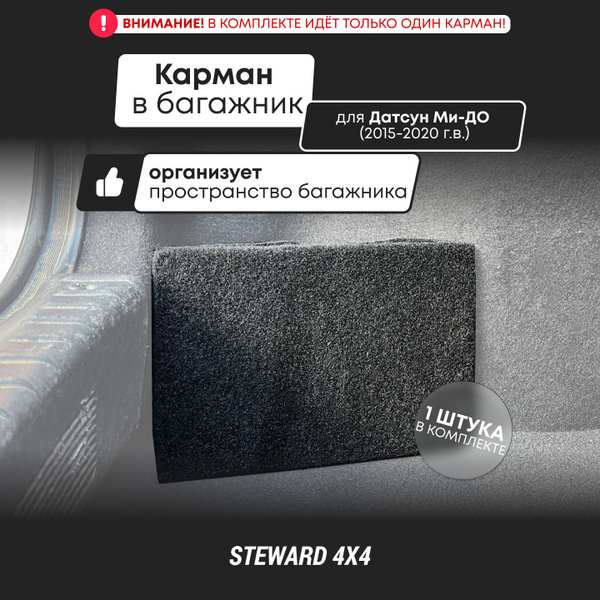 Органайзер-карман в багажник Датсун Ми-ДО / Datsun mi-DO (2015-2020 ...