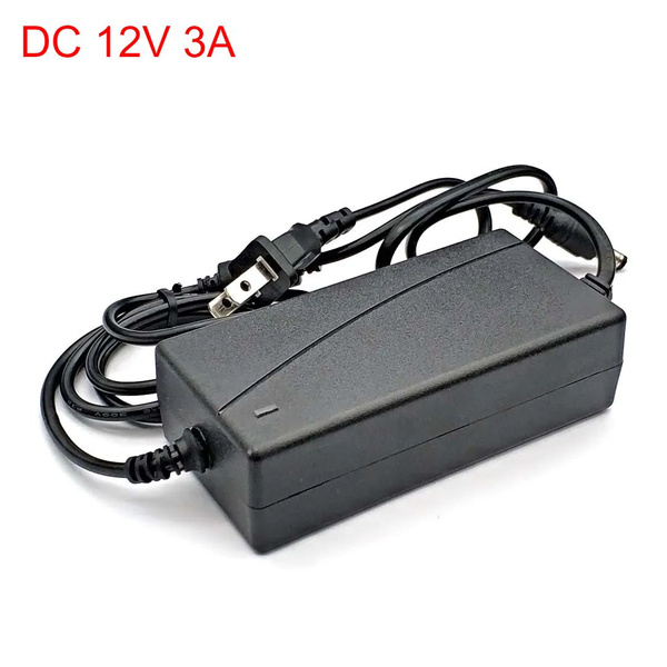 AC 100V-240V DC 12V 3A Адаптер питания вольт Трансформатор освещения ...
