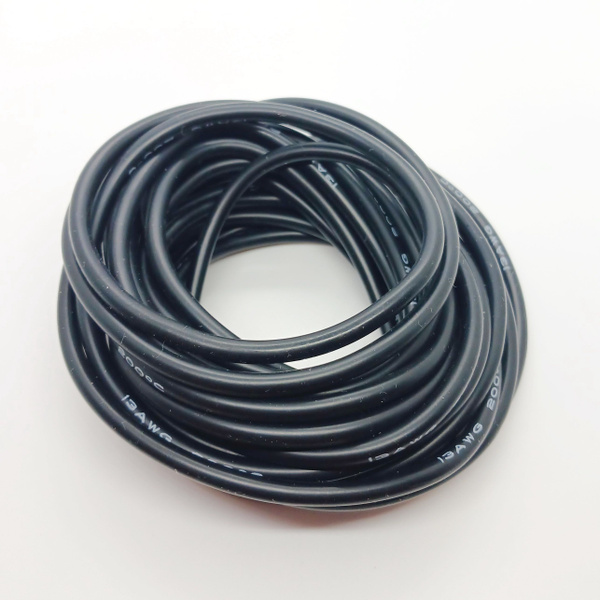 Медный провод 13 AWG в мягкой силиконовой изоляции 2,5 кв.мм (500*0 ...