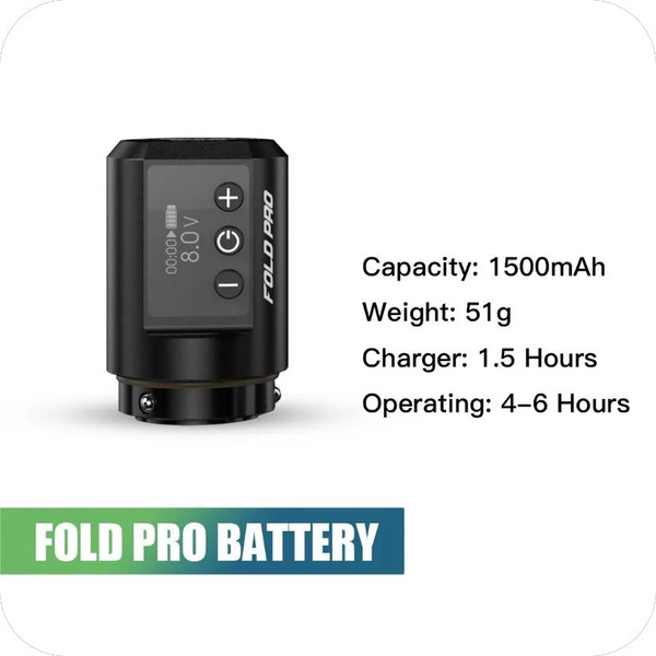 Беспроводная тату машинка Для татуировок- Dragonhawk Fold Pro Battery ...