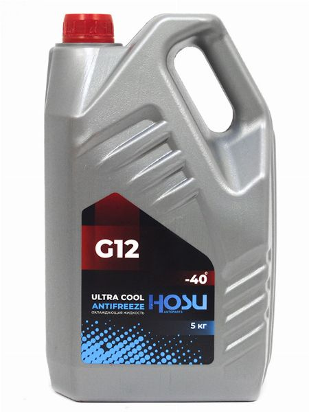 Антифриз HOSU (ULTRA COOL/ G12/ -40 C/ красный) купить по выгодной цене ...