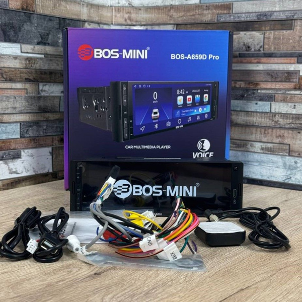 Автомагнитола BOS-MINI Bos- A659D PRO, Android 12.0, 4gb/64gb, 1 DIN ...