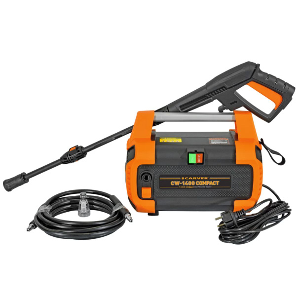 Мойка высокого давления CARVER CW-1400 compact - купить с доставкой по ...