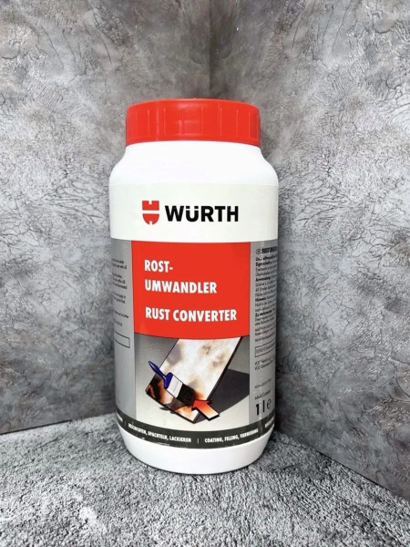 Преобразователь ржавчины Wurth - купить по выгодным ценам в интернет ...
