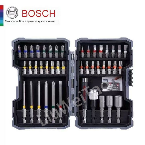 Набор бит Bosch, 2607017164 (43 шт) купить на OZON по низкой цене в ...