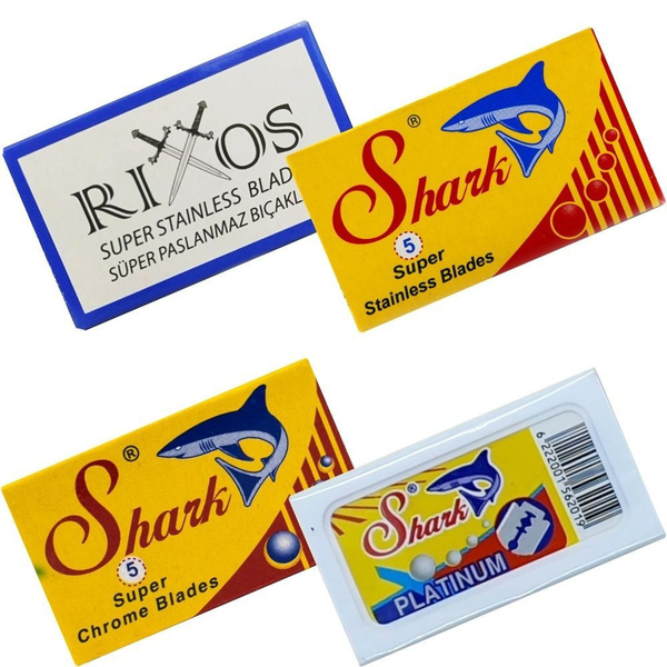 SHARK Лезвия классические для Т-образных станков, двусторонние, 5 Rixos ...