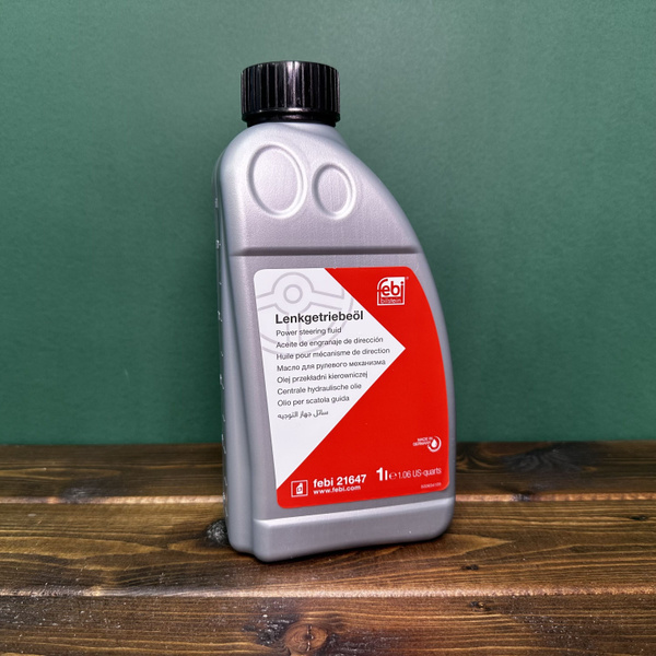 Жидкость гидроусилителя FEBI Power Steering Fluid зеленый 1 л 21647 ...