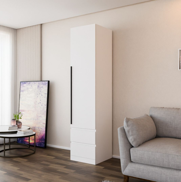 Шкаф-пенал Qualismebel Веста, 60x60x230 см купить c доставкой на OZON ...