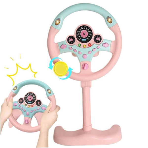 Руль детский музыкальный, развивающая интерактивная игрушка для детей ...