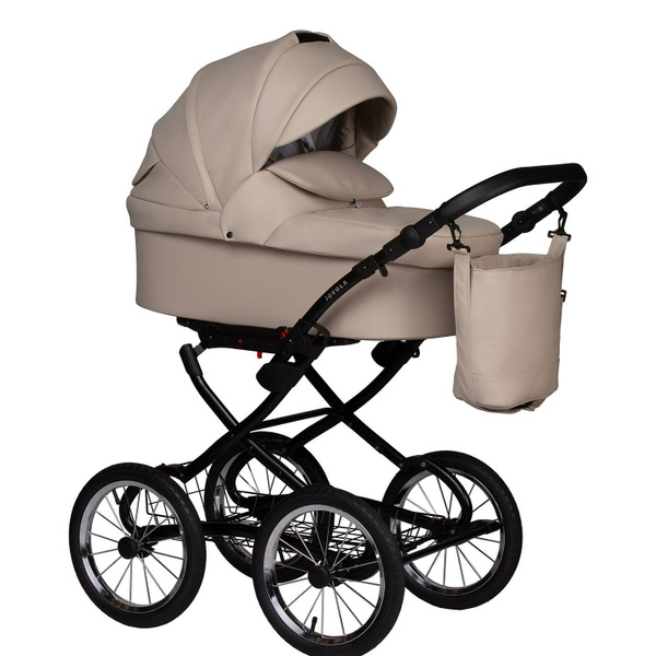 Коляска для новорожденных 2 в 1 Jovola Tessa Classic Eco Plus 14 ...