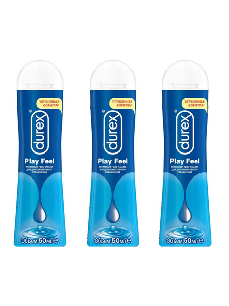 Гель-смазка интимный durex play feel 50 мл - 3шт купить на OZON по ...
