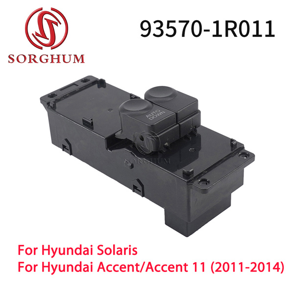 Кнопки стеклоподъемника Hyundai Accent Solaris / Блок управления ...