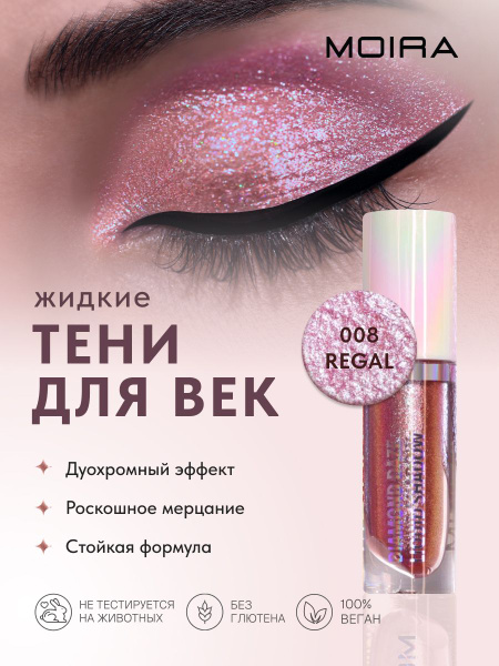 Жидкие блестящие тени для век глиттер купить на OZON по низкой цене ...