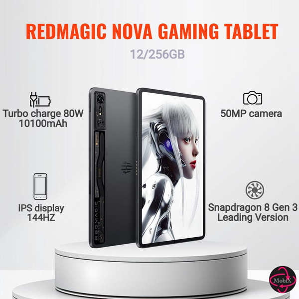 Характеристики Nubia Планшет RedMagic Nova Gaming Tablet, 10,9" 12 ГБ ...