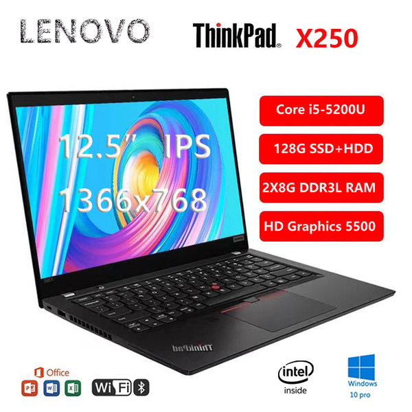 Lenovo ThinkPad X250 - 20CM - Core i5 - 5200U / 2,2 GHz - 8 Go de RAM