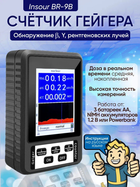 Дозиметр счетчик гейгера купить по выгодной цене в интернет-магазине ...