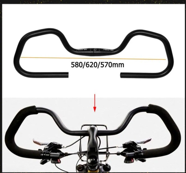 Горный Ручка для велосипеда , Алюминиевый сплав велосипед бабочка ручки ...