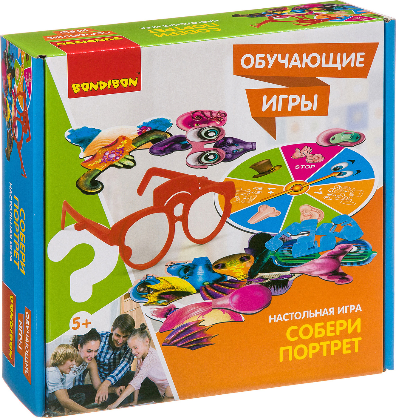 Настольная игра Bondibon Обучающие игры Собери портрет — купить в ...