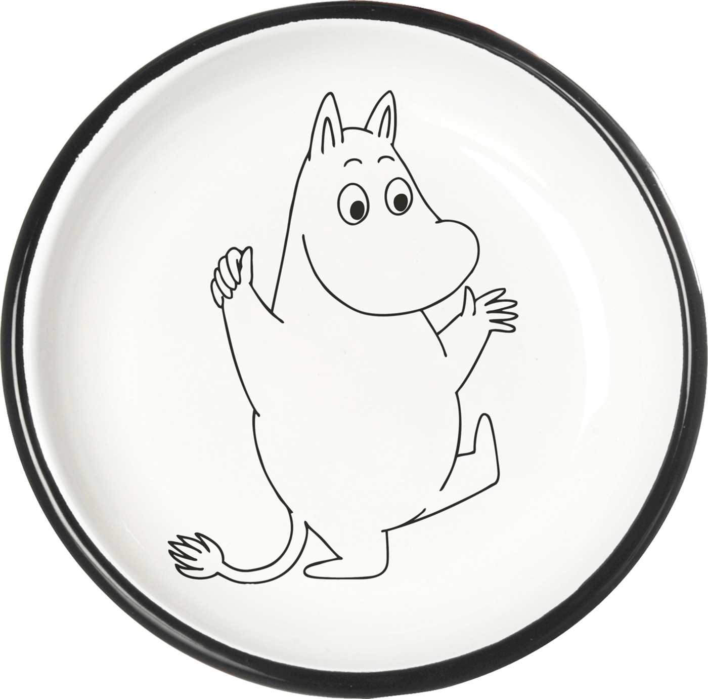 фото Тарелка эмалированная MUURLA Moomin Retro Муми-тролль 20 см