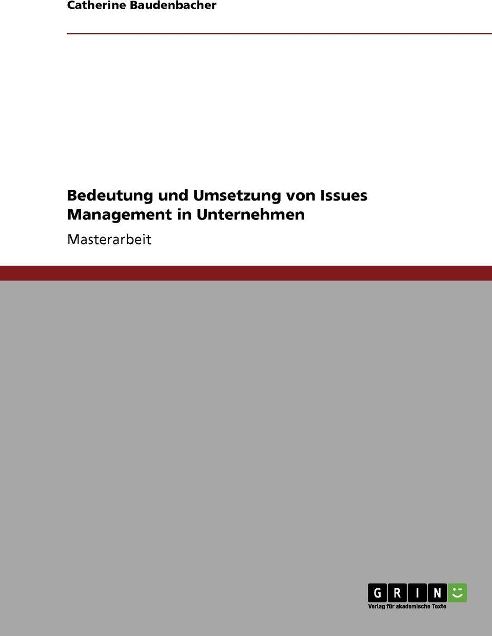 фото Bedeutung und Umsetzung von Issues Management in Unternehmen