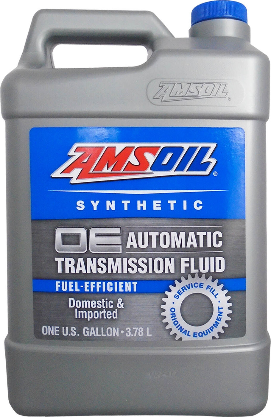 фото Трансмиссионное масло AMSOIL OE Synthetic Fuel-Efficient Automatic Transmission Fluid (ATF) (3,78л)*