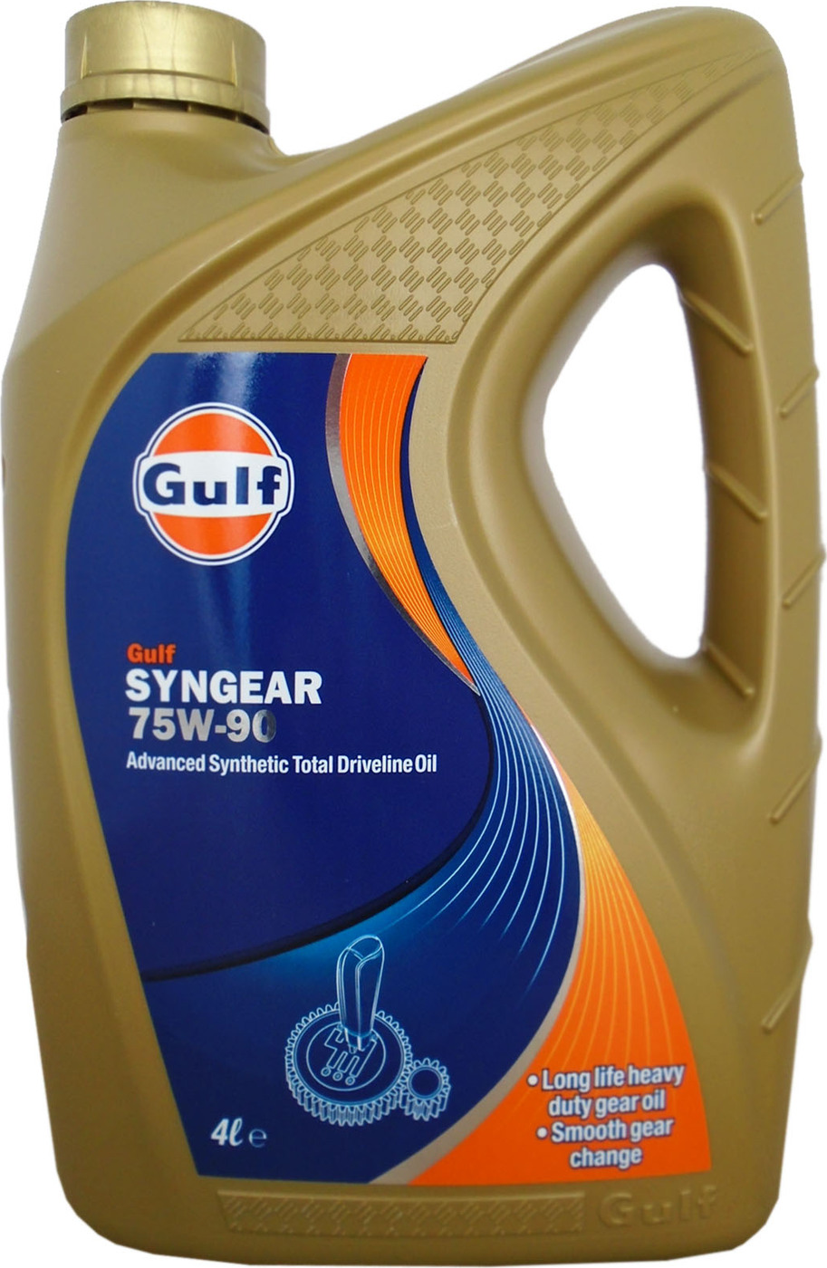 фото Трансмиссионное масло GULF Syngear SAE 75W-90 (4л)