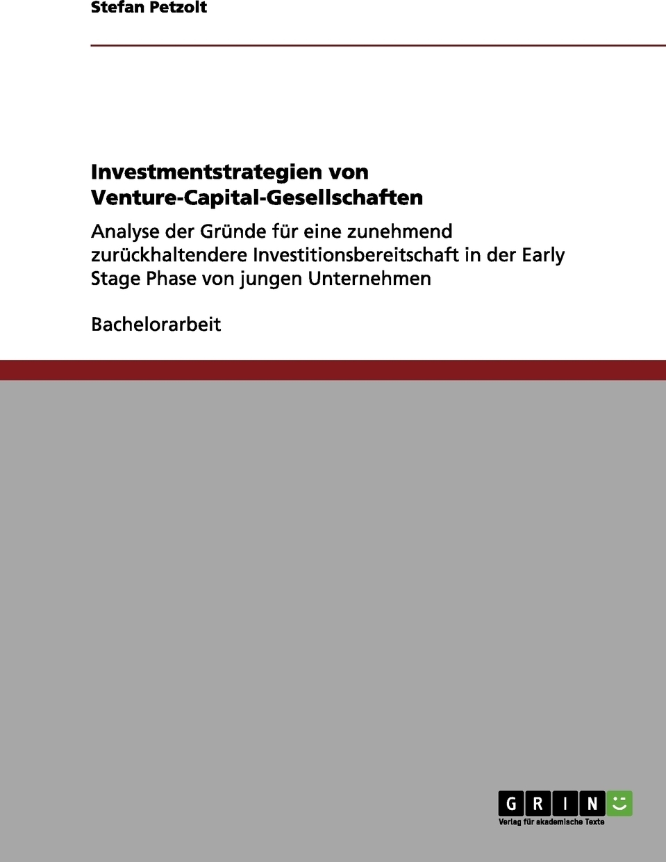 фото Investmentstrategien von Venture-Capital-Gesellschaften