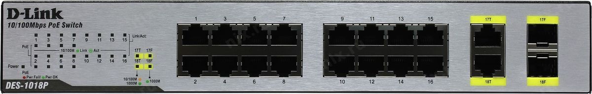 Des 1018mp. D-link des-1018p. Коммутатор d-link x16. Свитч POE - D'link des-1018p. D link 1018.