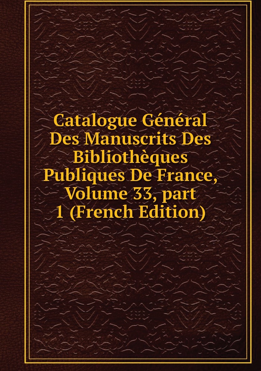 General catalogue