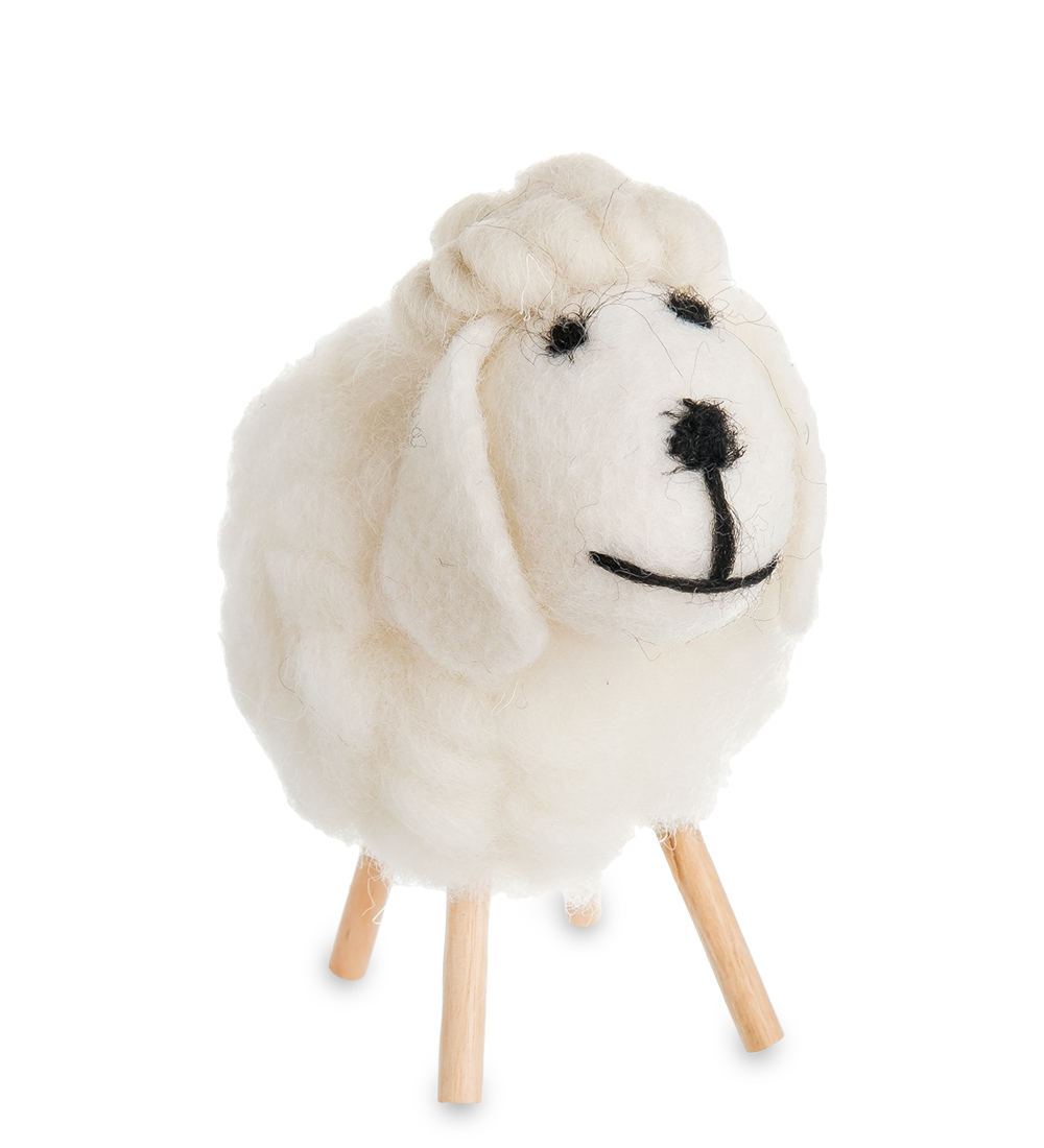 Xm-520/6 фигурка барашек. статуэтка три овечки. фигурка "баран". овечка для вертепа. фигурка "ягненок".