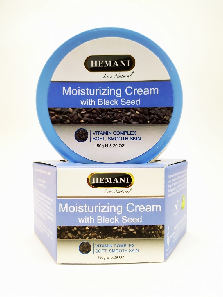 Hemani, Moisturizing Cream with Black Seed / Крем увлажняющий с черным