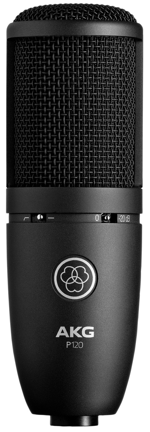 Схема микрофона akg p120