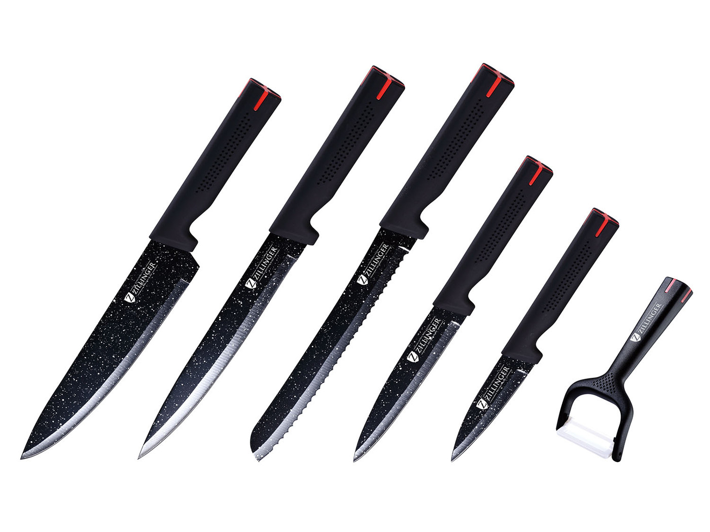 Набор кухонных ножей ZILLINGER, Нержавеющая сталь, 6 предметов купить