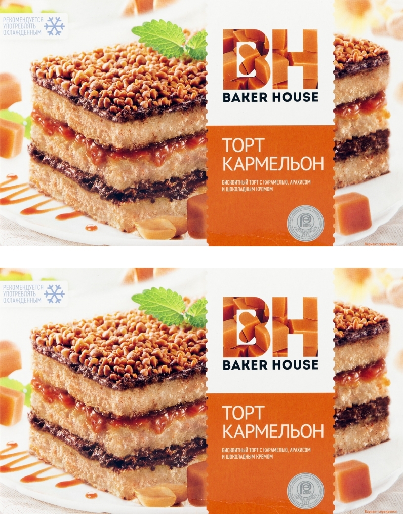 Торт baker house кармельон