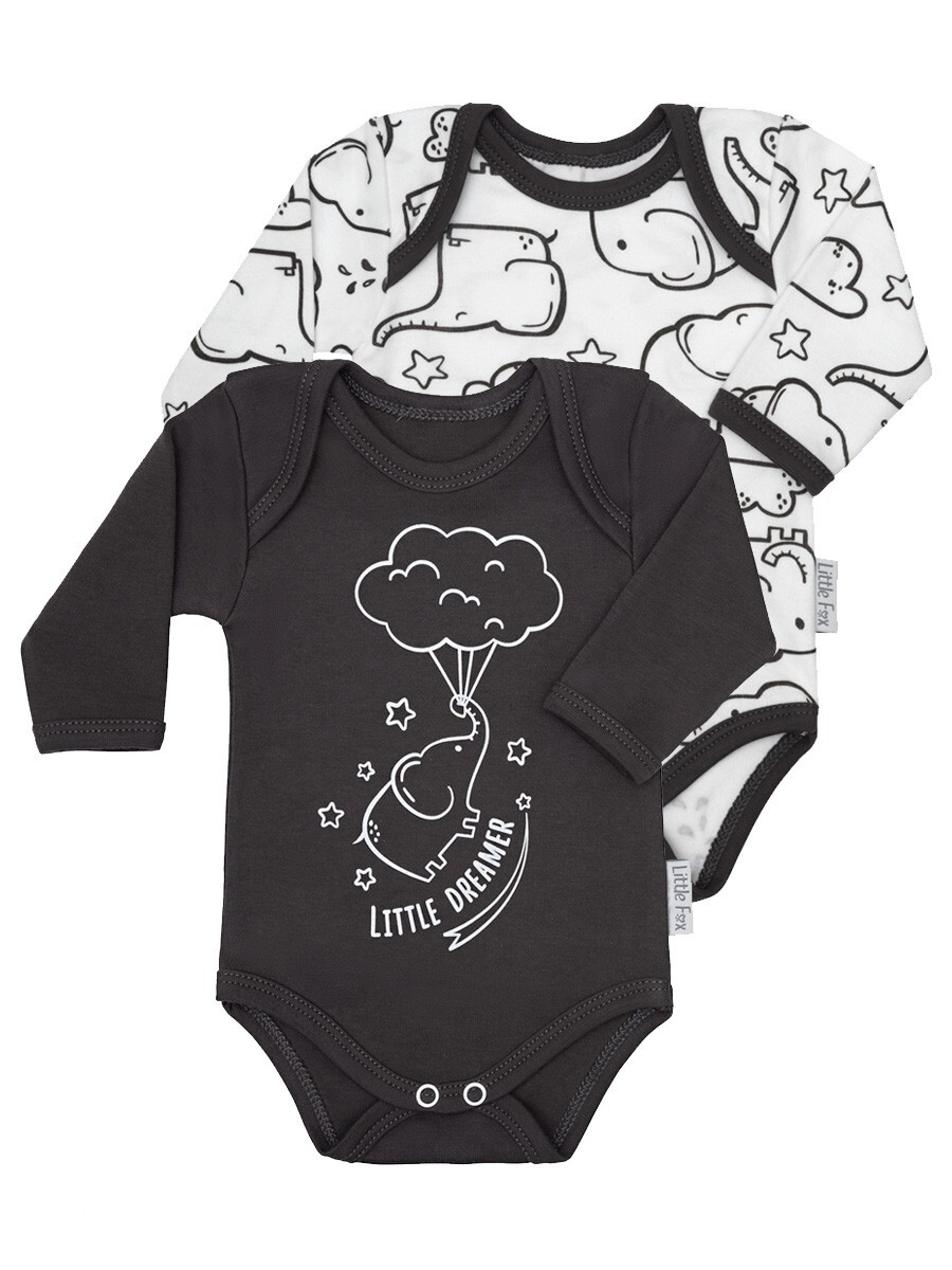 Комплект боди Little fox, 2 шт