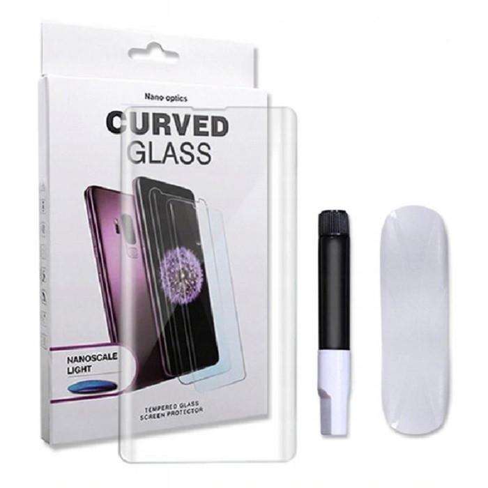 Стекло защитное UV NANO OPTICS Curved Glass Samsung Note 10 + без рамки ...
