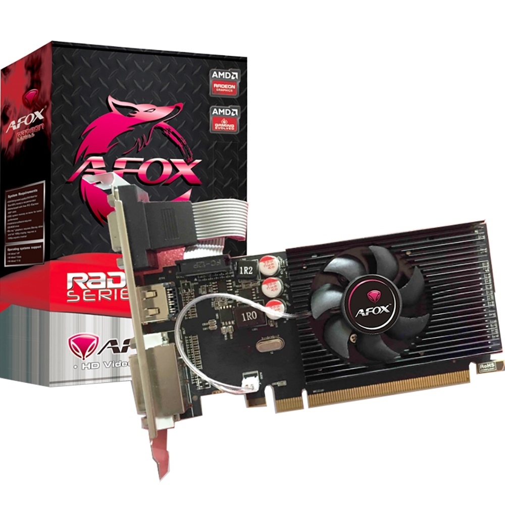 Видеокарта AFOX Radeon R5 230, 1 ГБ GDDR3, GDDR3 - купить по низким ценам в  интернет-магазине OZON (196109059)