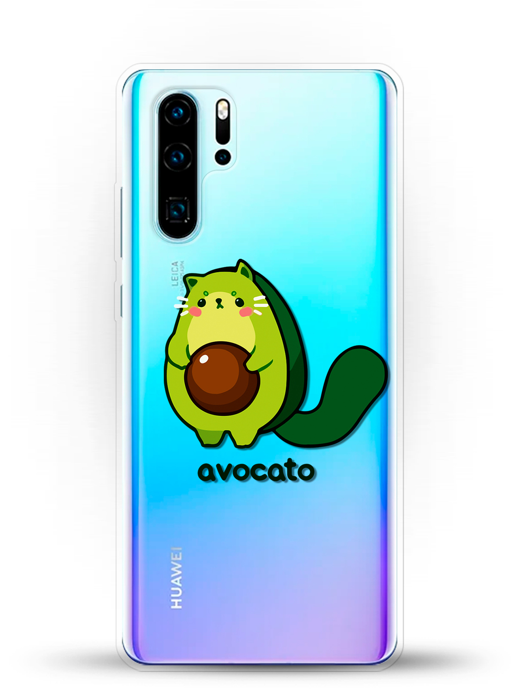 Чехлы с авокадо Huawei p30 Pro