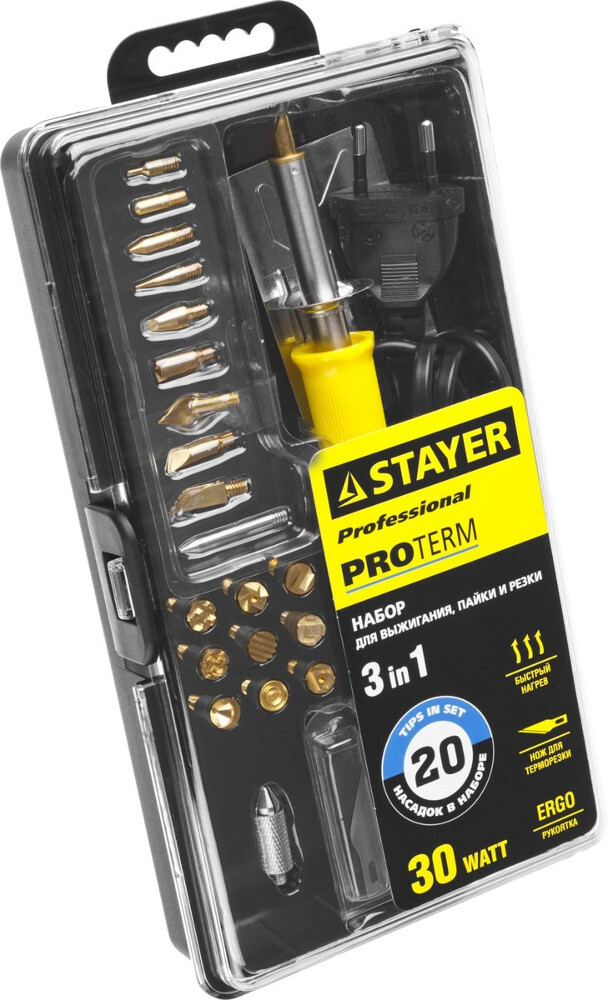 Аппарат для выжигания Stayer Professional 45227