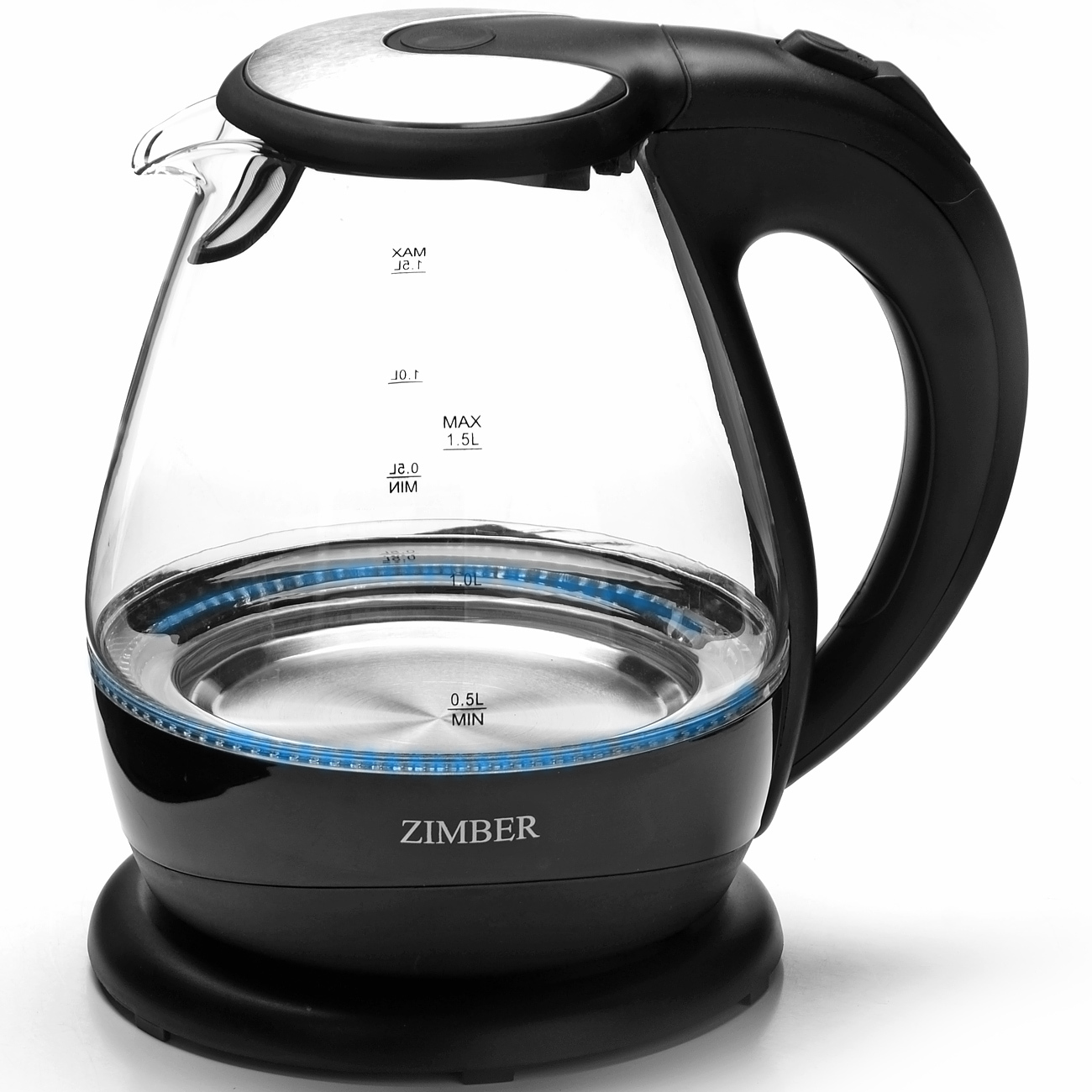 Купить корпус чайника. Электрочайник Zimber ZM-11183. Электрический чайник Zimber 1.7л 2200 Вт с подсветкой. Электрочайник Zimber ZM 11179. Чайник электрический Zimber 1.5 10673.