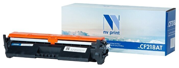 Картридж лазерный NV Print CF218AT для HP LaserJet Pro M132a/M132fn/M132fw/M132nw/M104a/M104w, черный