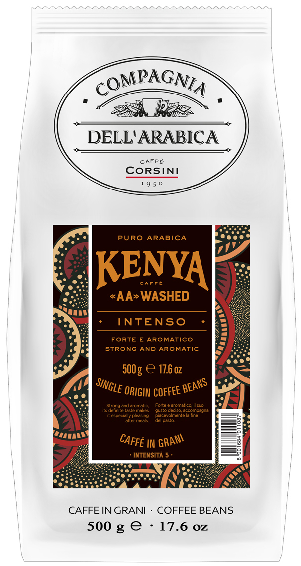 Кофе в зернах Compagnia Dell'Arabica Kenya (Кения) 500 г