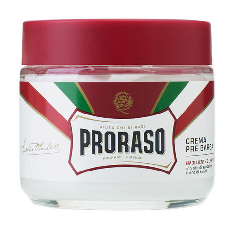 PRORASO Крем до бритья питательный с маслом сандала и маслом ши, 100 мл