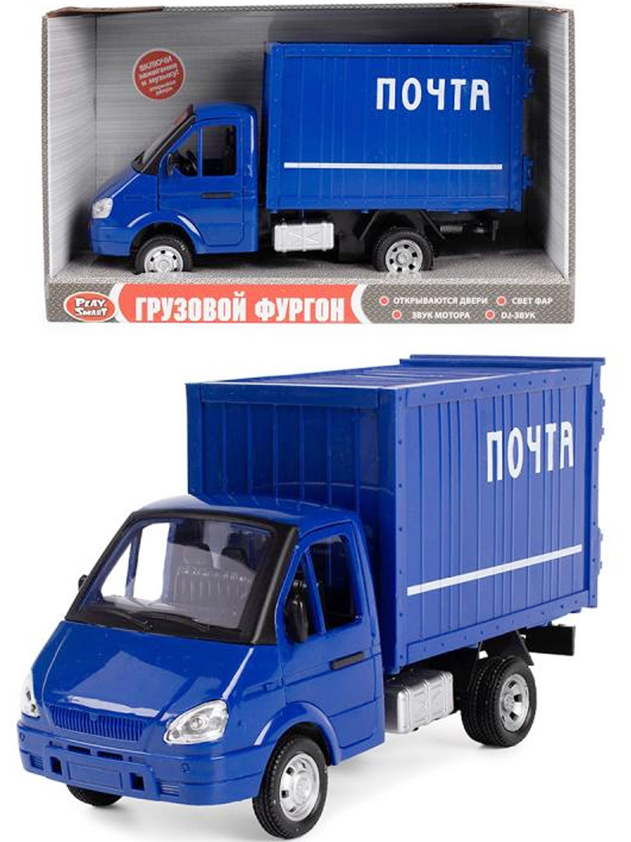 Характеристики Машина Газель АВТОФУРГОН инерционная со световыми и ...