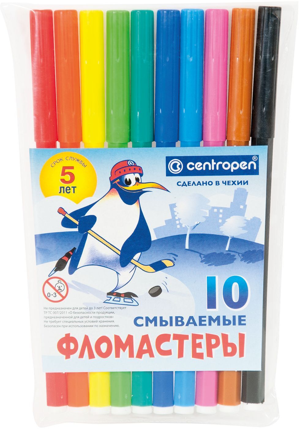 Фломастеры 10. Фломастеры Centropen 