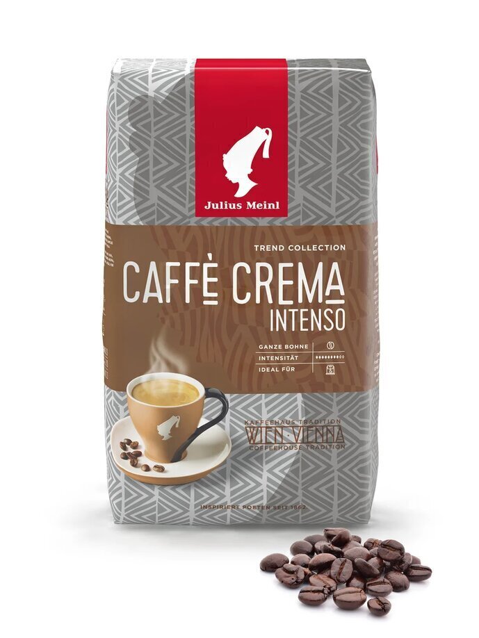 Кофе в зернах/ зерновой кофе Julius Meinl "Кафе Крема Интенсо Тренд Коллекция"/"Caffe Crema Intenso", 1кг
