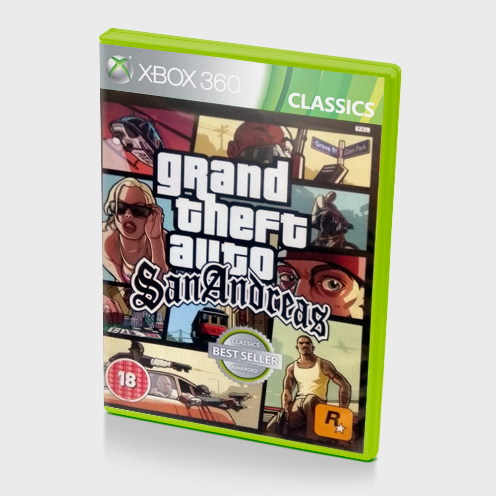 GTA SAN ANDREAS XBOX 360