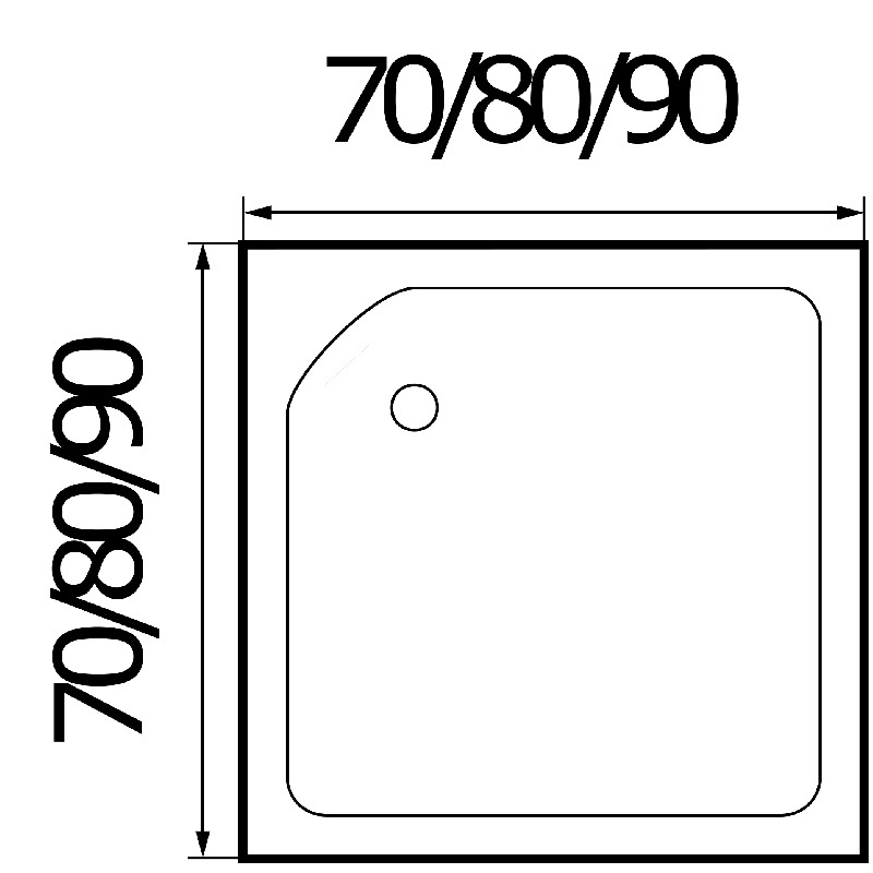 ДушевойподдонWemor(River)80/24S80x80x24квадратный10000002254белый