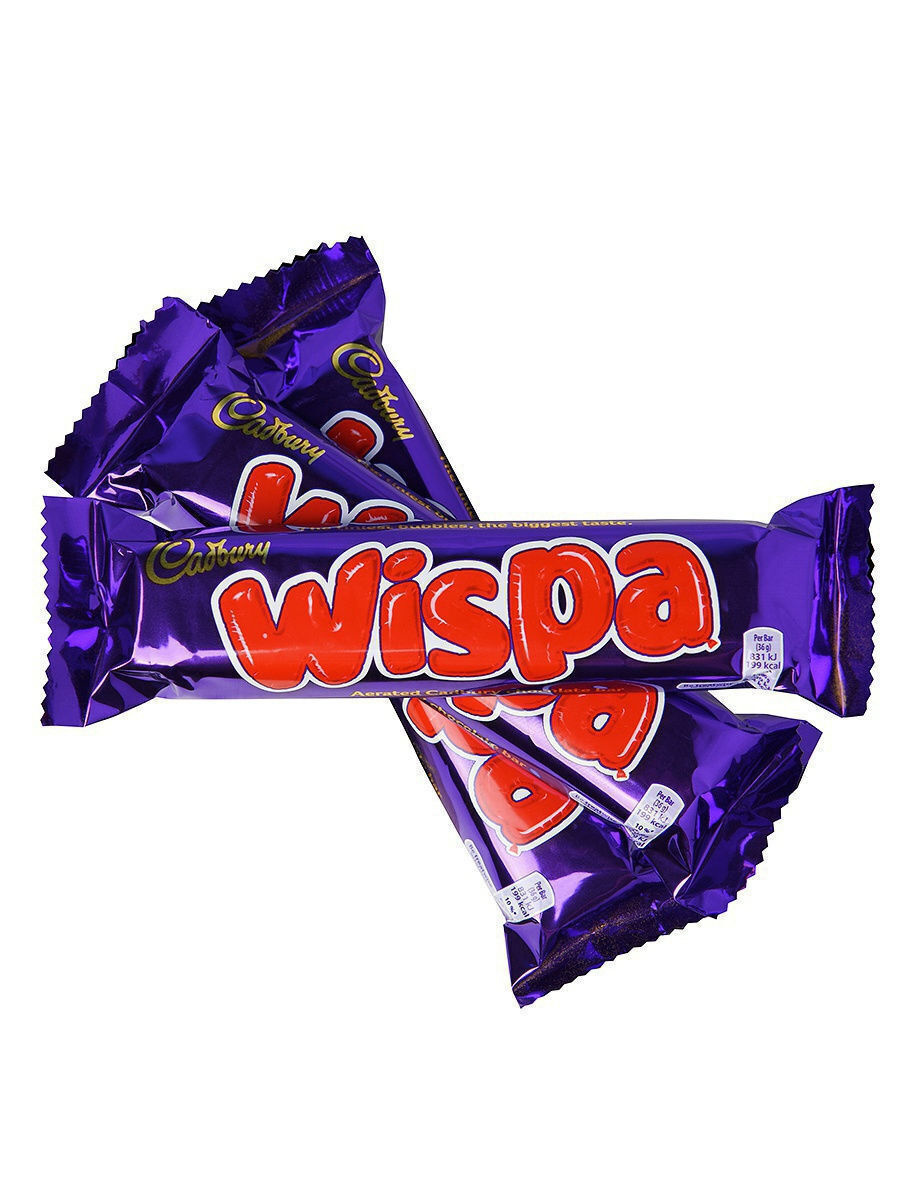 Cadbury шоколадный батончик Wispa 36гр